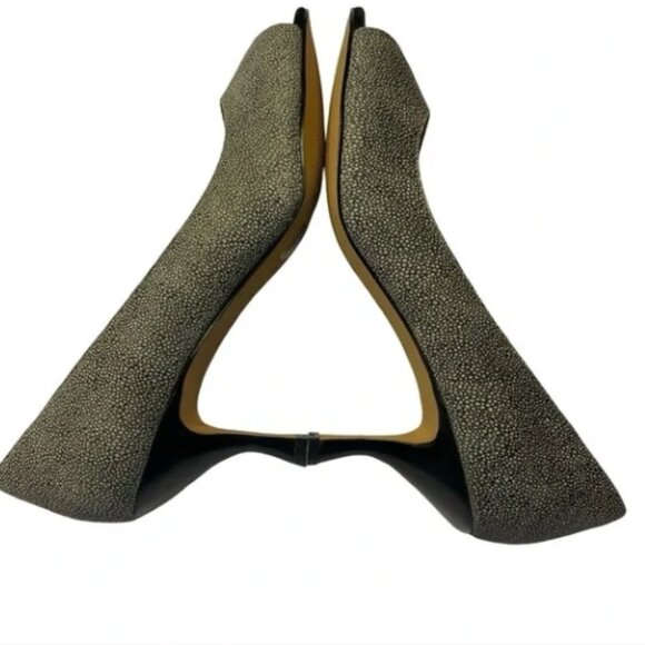 Rosegold Women’s Black/White Clara Heels Size 40 EU (9.5 US) - Picture 2 of 3